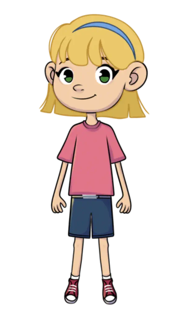 Girl Light Blond