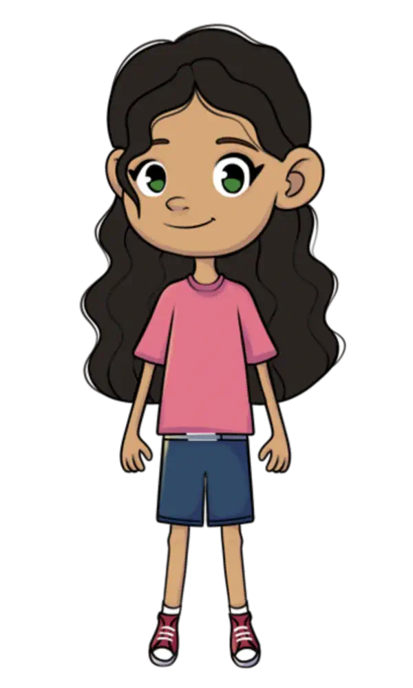 Girl Medium Long